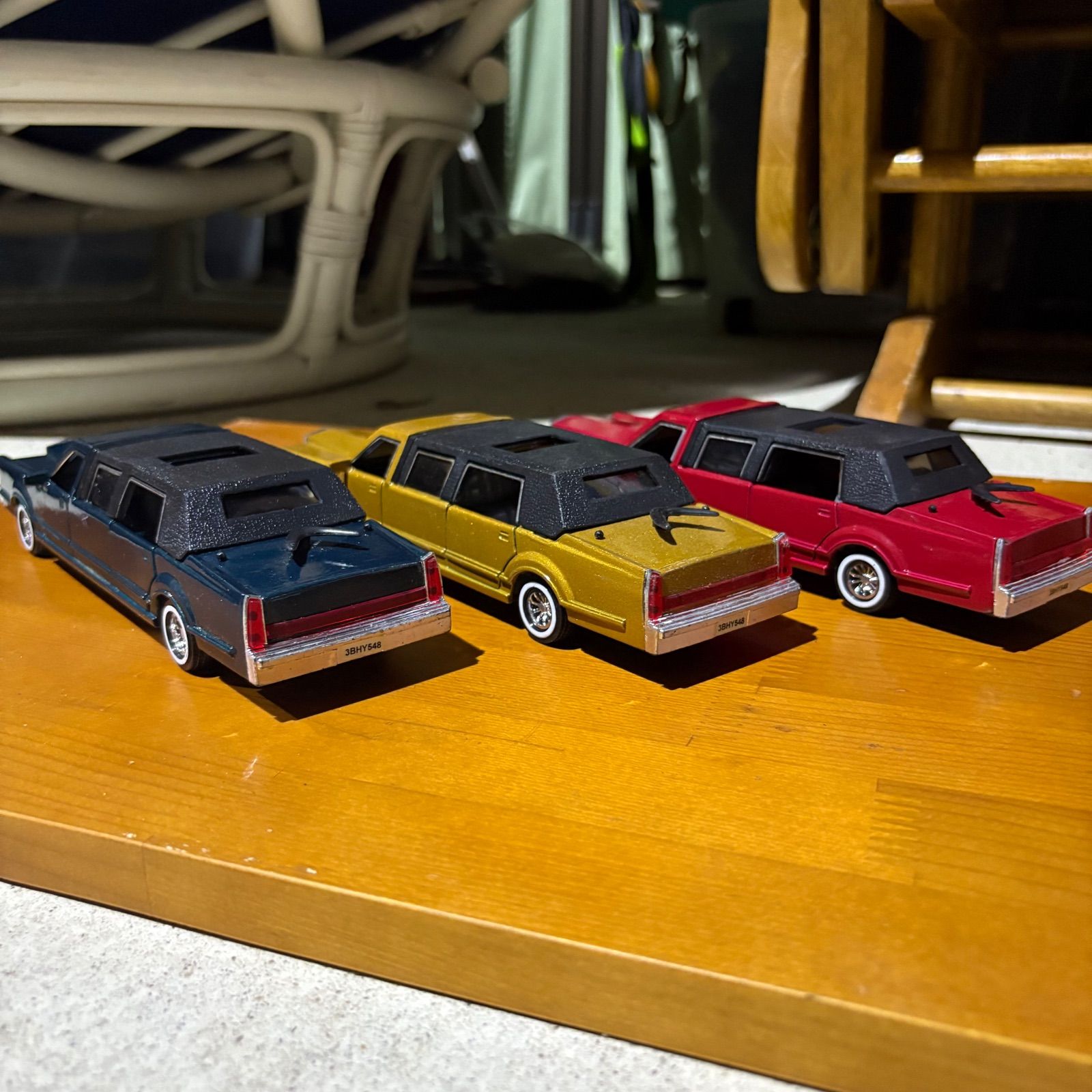 キャデラックリムジン ミニカー 3点セット - メルカリ