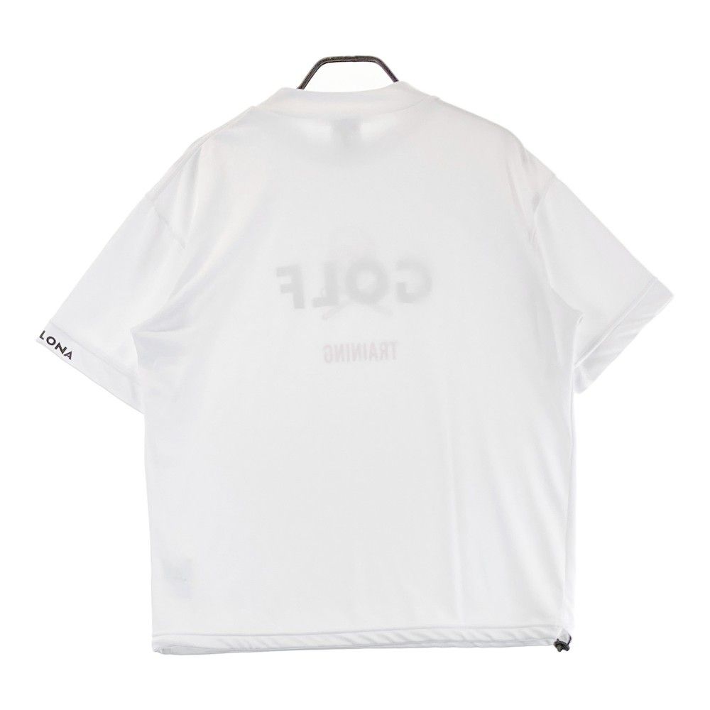 新作【美品】MARK&LONA 半袖シャツ 48(L)ホワイト MARK&LONA マーク