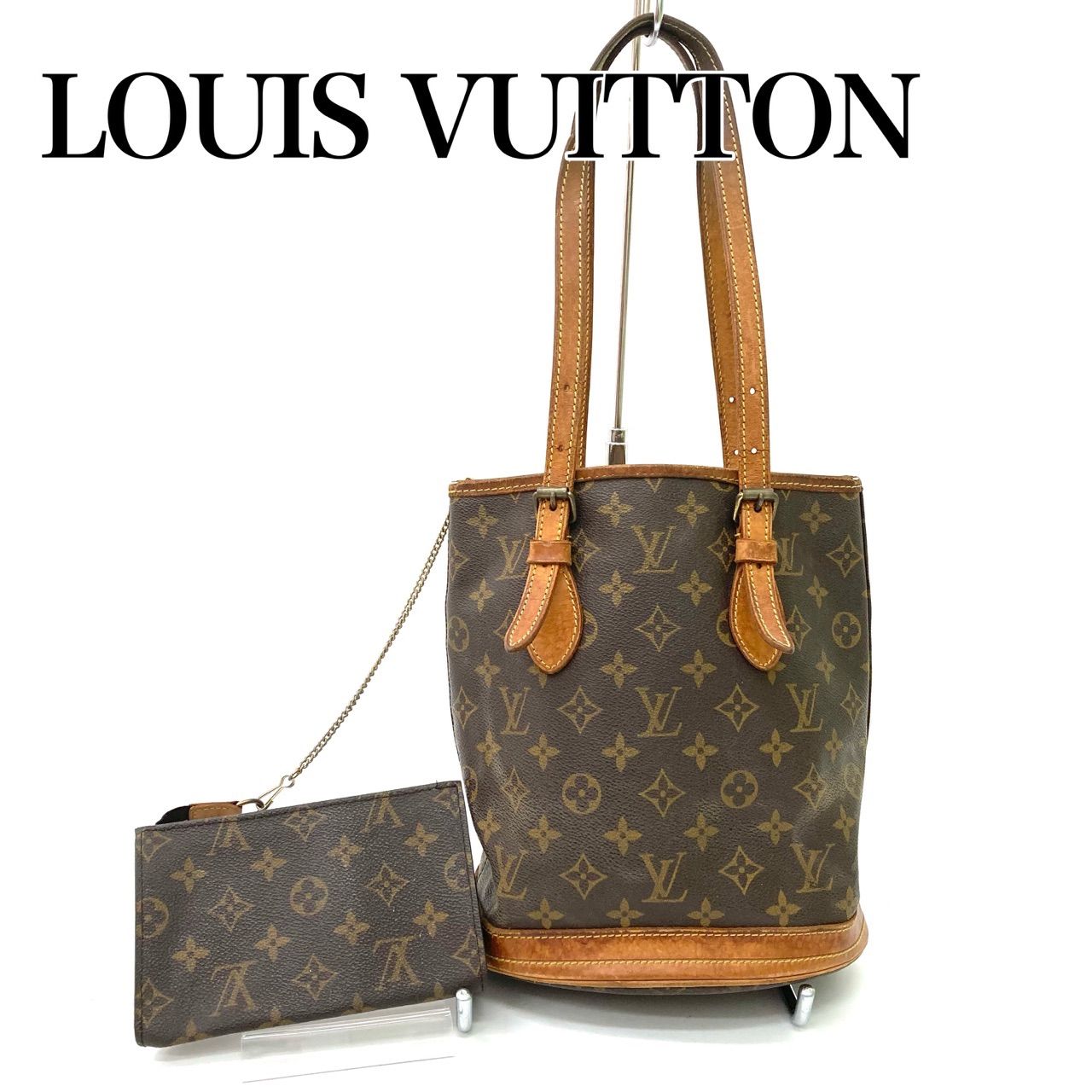 LOUIS VUITTON】ルイヴィトン プチバケット バケットPM モノグラム