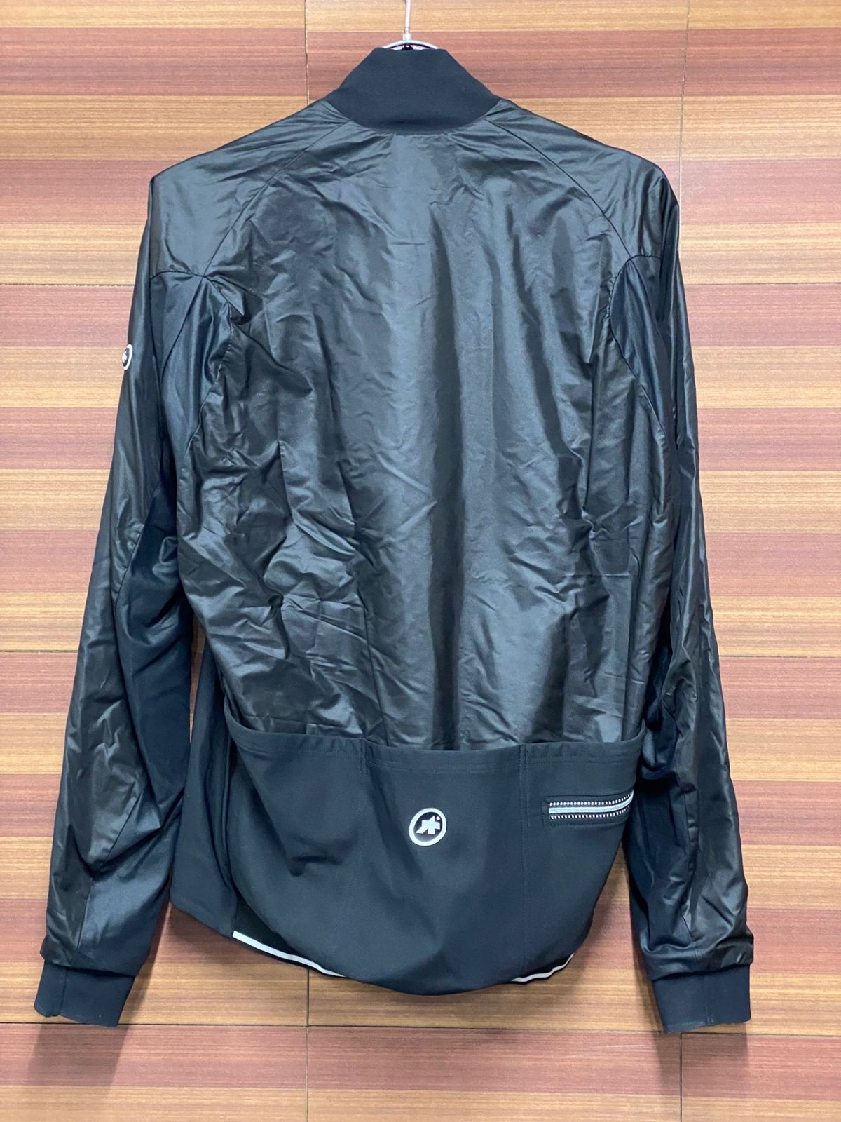 IU081 アソス assos MILLE JACKET EVO7 長袖 サイクルジャケット 黒 S 裏起毛
