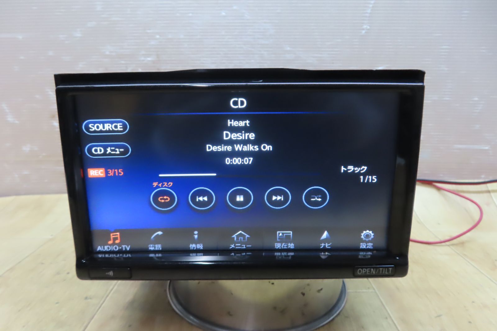 NISSAN 純正 カーナビ 本体 QY-8205 NISSAN 純正 カーナビ 本体 QY-8205 NISSAN 純正 カーナビ 本体 QY-8205