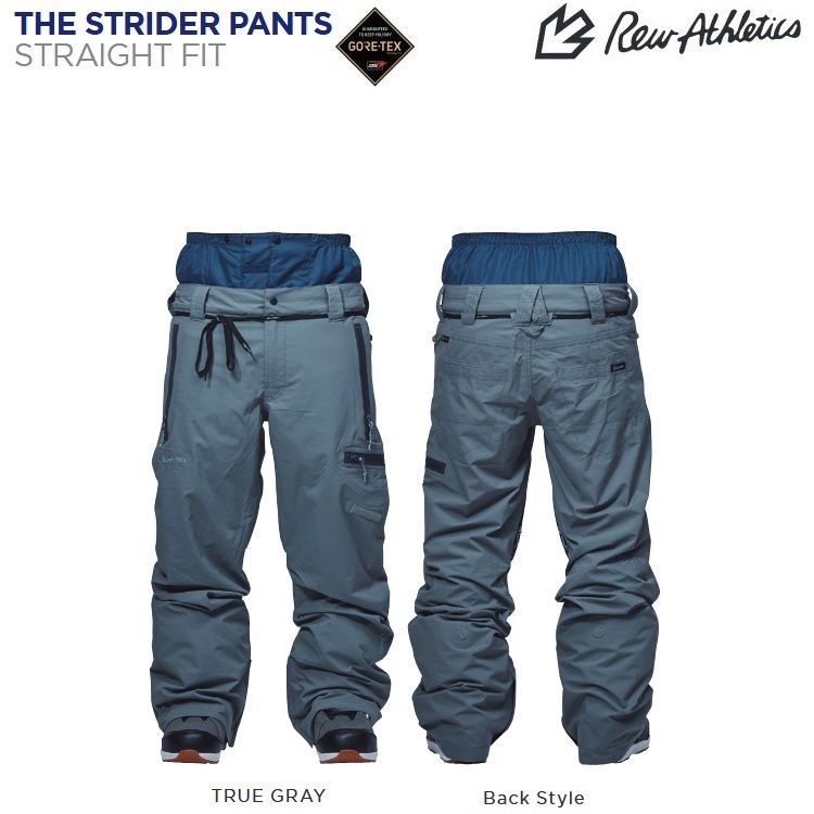 REW STRIDER PANTS STRAIGHT FIT GORE-TEX / アールイーダブリュー