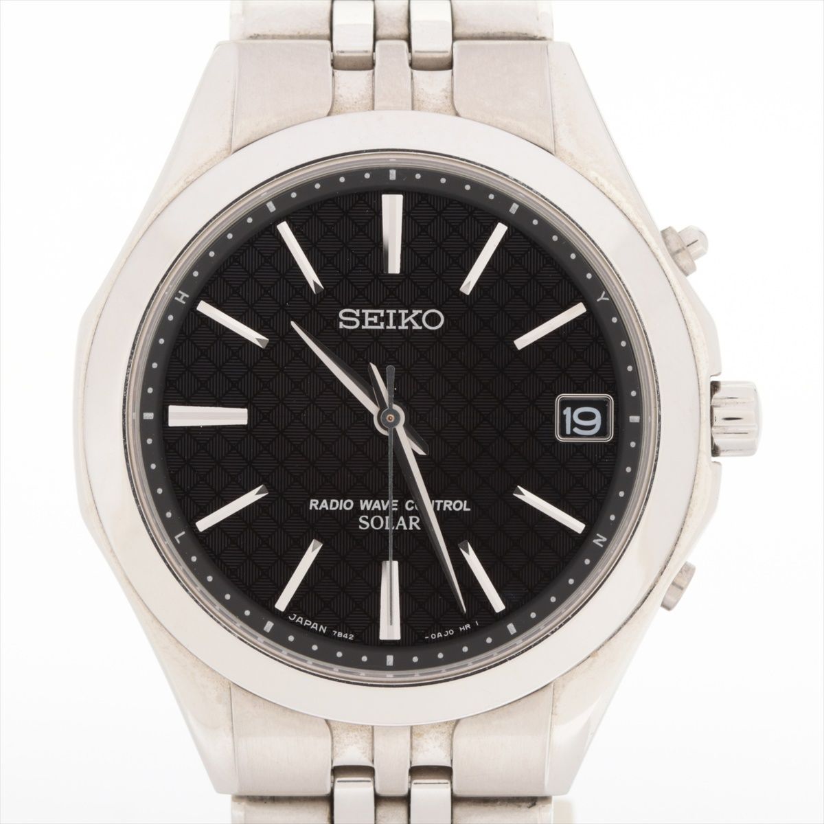 稼働品 美品 SEIKO SPRIT セイコー スピリット ソーラー電波時計 - リ