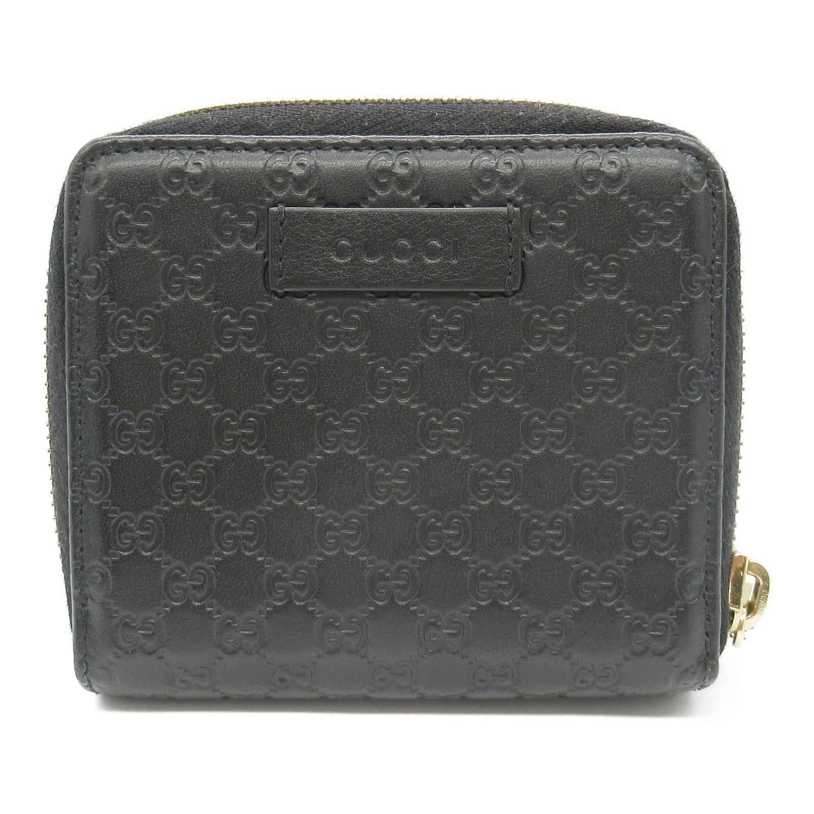 グッチ GUCCI 二つ折り財布 マイクログッチシマ 二つ折り財布