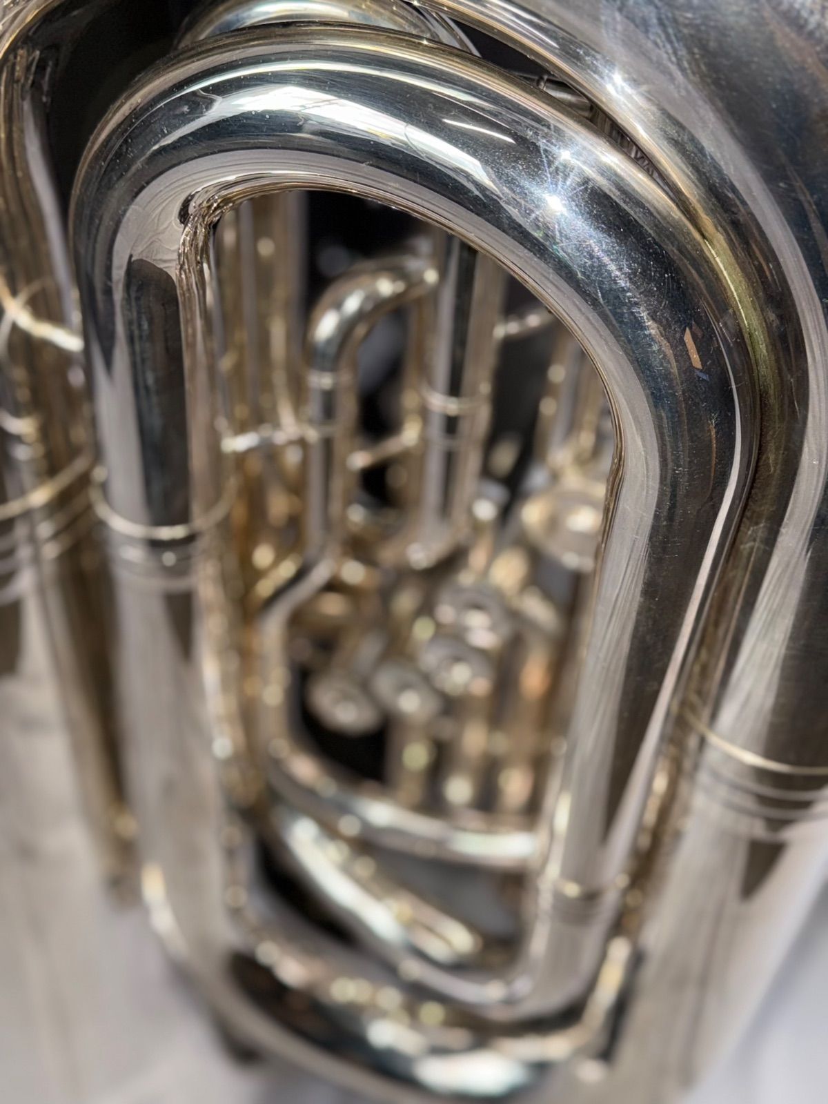 希少中古 YAMAHA チューバ C管 YCB-822S ハードケース付き 金管楽器