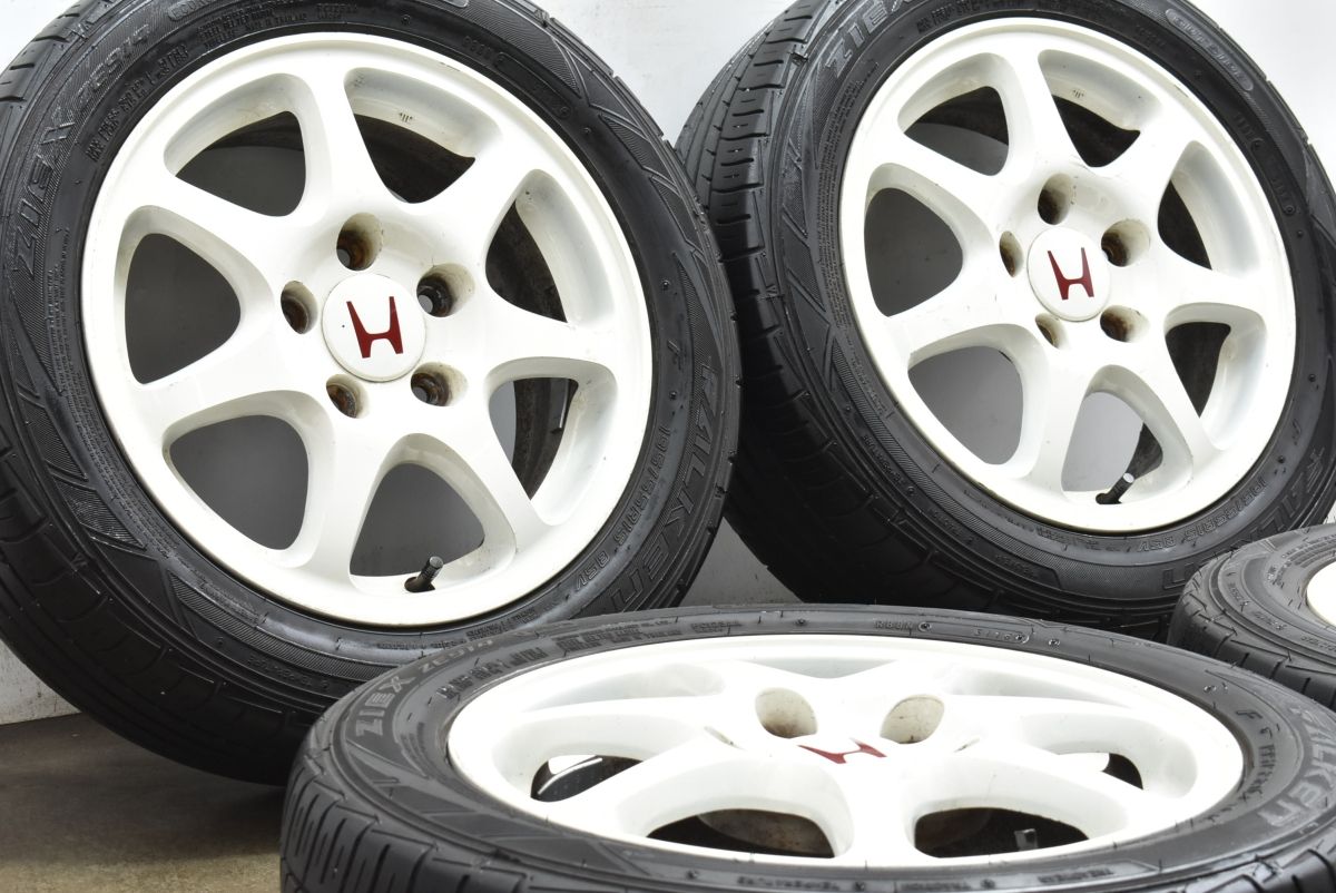 希少品】ホンダ EK9 シビック タイプR 純正 15in 6JJ +50 PCD114 希少品】ホンダ EK9 シビック タイプR 純正 15in 6JJ +50 PCD114