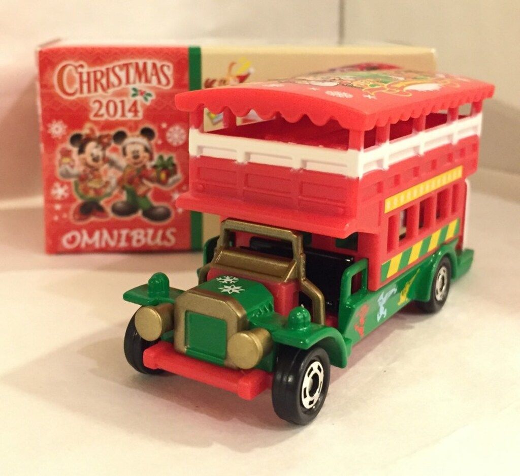 クリスマス2014オムニバス ミニカー TDR ディズニーOMNIBUS オムニバスクリスマス 2014限定カラー