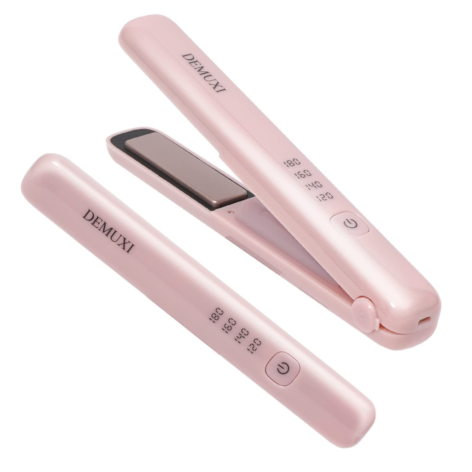 【新着商品】ヘアアイロン ストレートアイロン カールアイロン 2way ヘアアイロン カール 150～230自由温度調整 LCD液晶モニター表示 360度回転コード ストレートアイロン 軽量 持ち運びに便利 