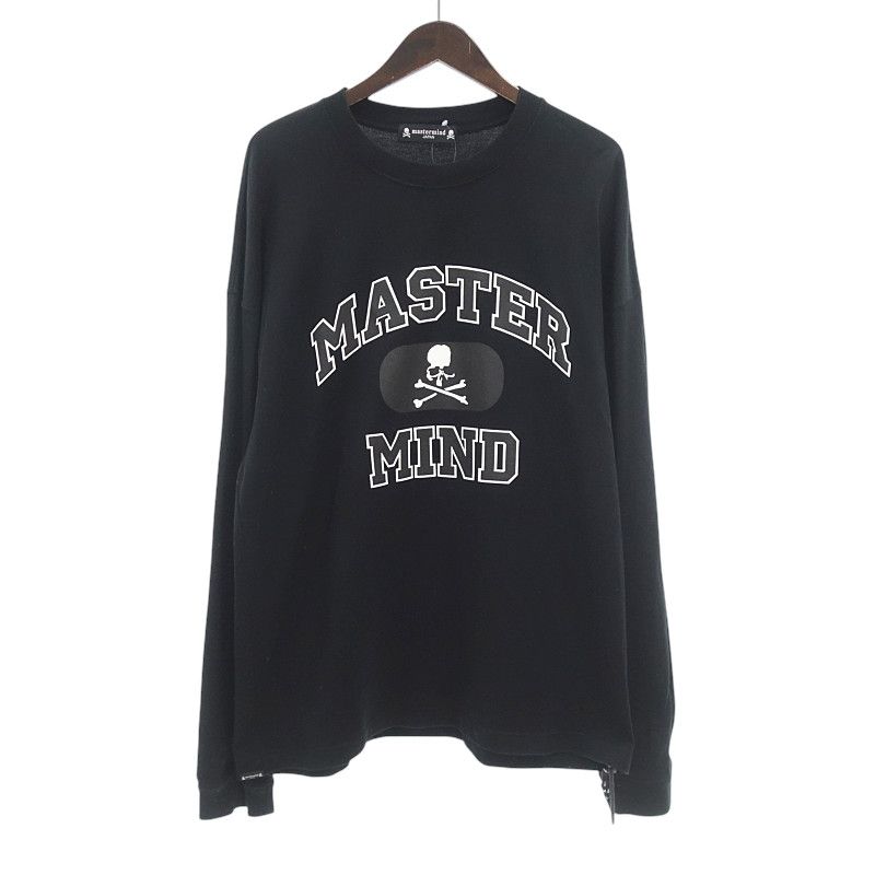 マスターマインドジャパン|MASTERMIND JAPAN 21AW アーチロゴ スカル プリント オーバーサイズ カットソー ブラック サイズ メンズS