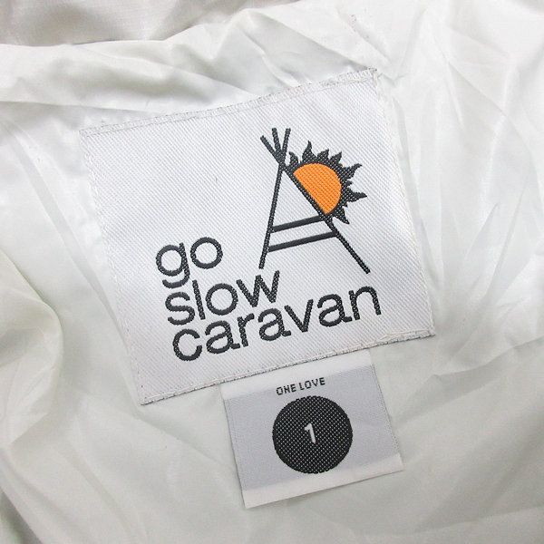 H■ゴースローキャラバン/go slow caravan 2WAYダウンジャケットJKT【1】紺/LADIES■108【中古】