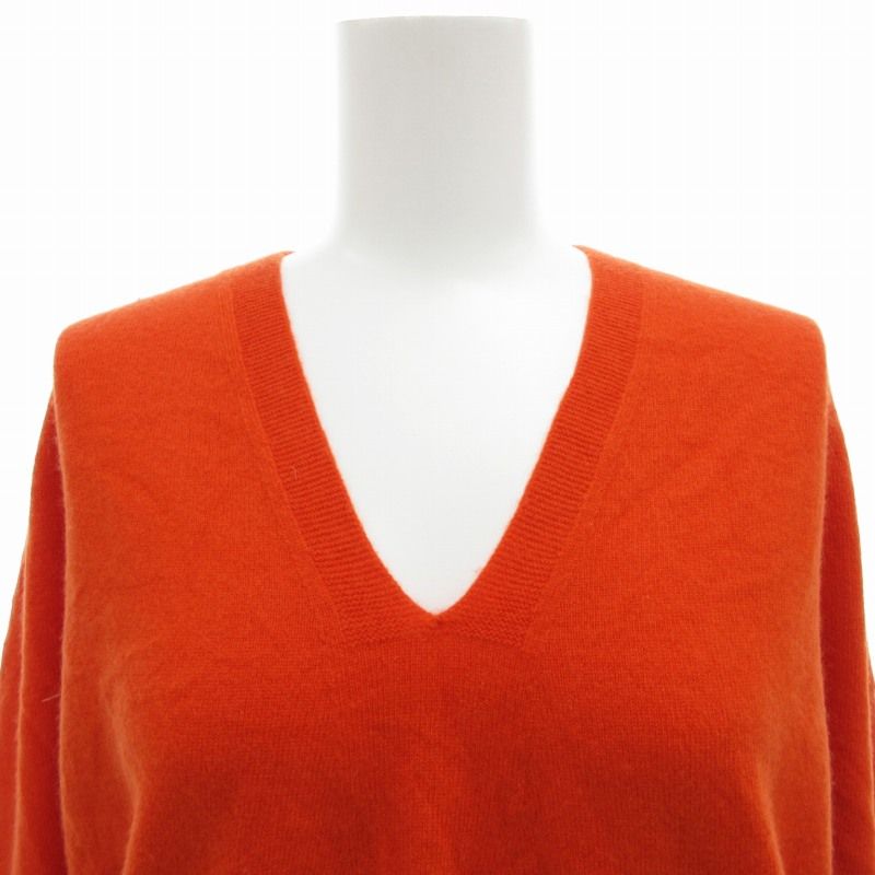 ユニクロ UNIQLO 3DカシミヤVネックコクーンセーター ニット 長袖