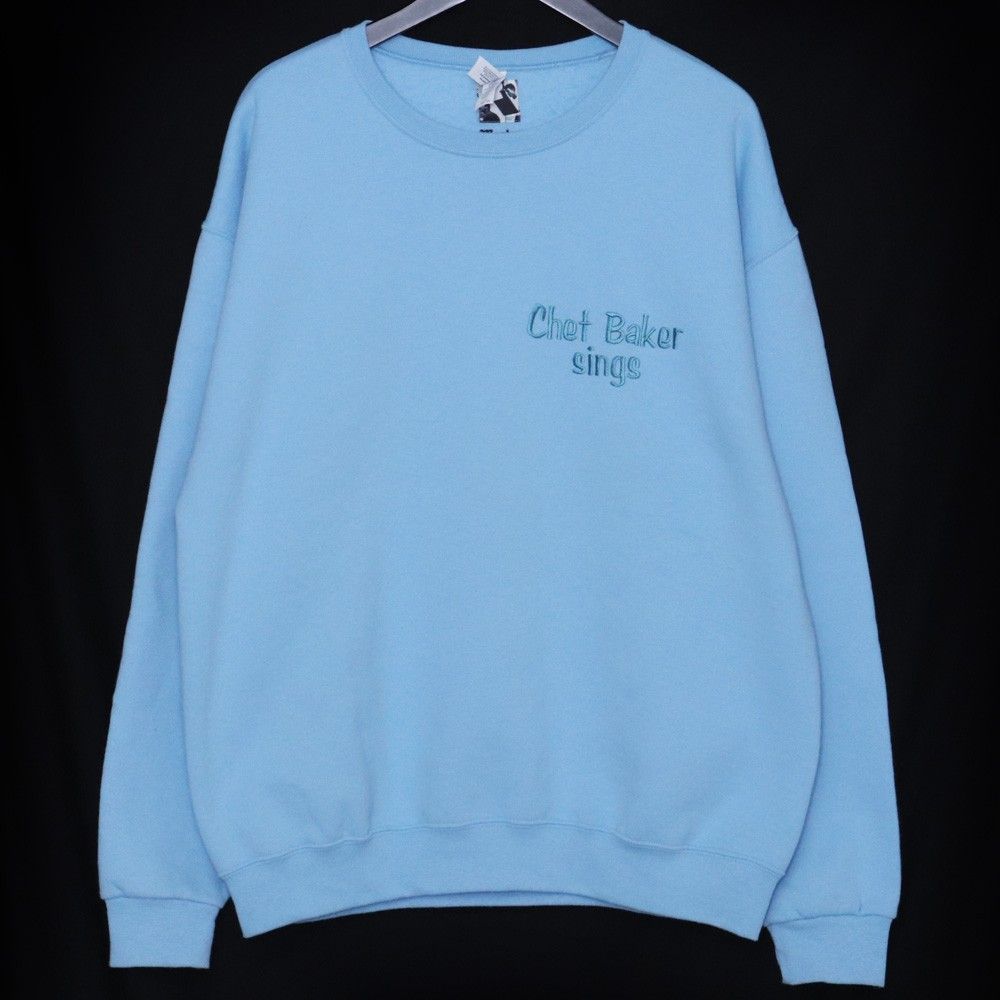 人気【WACKOMARIA】CHET BAKER / SWEAT SHIRT TIGHT / CHET BAKER / CREW NECK SWEAT SHIRT ( TYPE-2 )（GRAY）