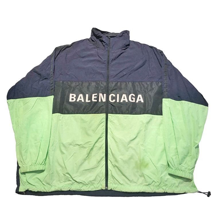 BALENCIAGA ロゴプリント ナイロンジャケット 【公式通販】