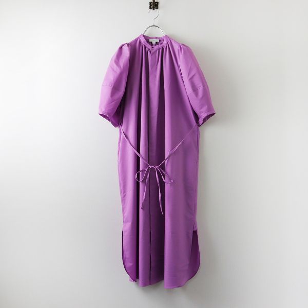 美品 2023SS 今季 HYKE ハイク T/C BALLOON SLEEVE DRESS バルーン