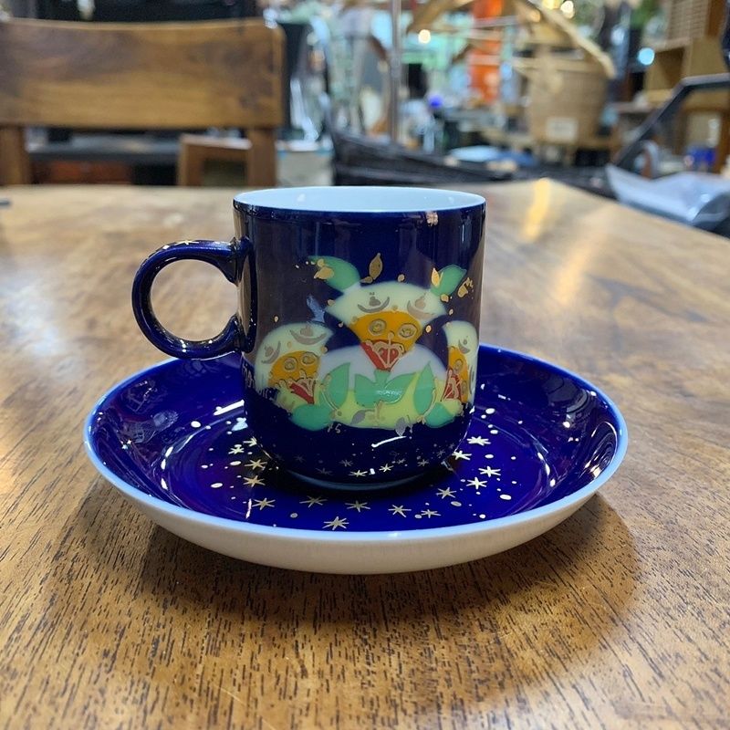 A7117【大倉陶園】ゴールドライン クリーマー シュガーポット 大倉陶園