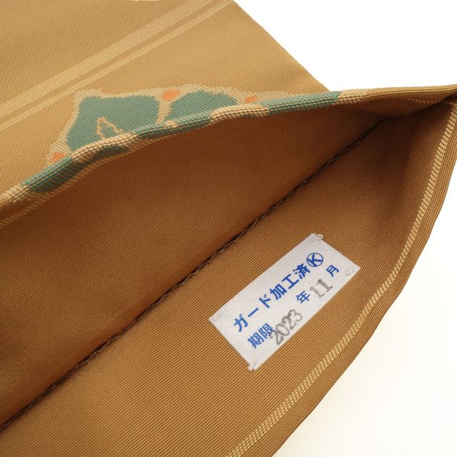 袋帯 伝統工芸士 宅間雄三郎 立涌 蝶 金糸 着物 063a p（FCRB 2025SS S  