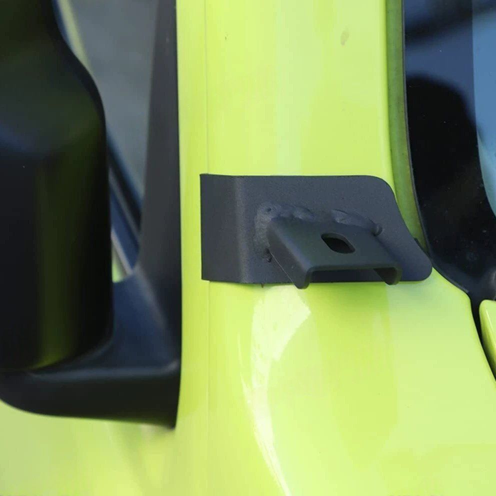 2018年以降 スズキ ジムニー JB64 JB74 3ドア 5ドア 対応 Aピラー用オフロードスポットライトブラケット FFCRYSTALESIA_COM