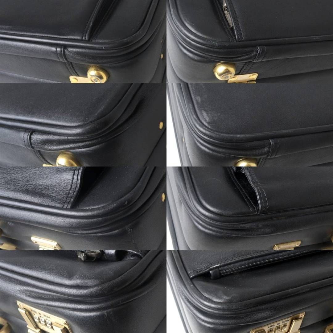 Hebe アタッシュケース ビジネスバッグ レザー ブラック
