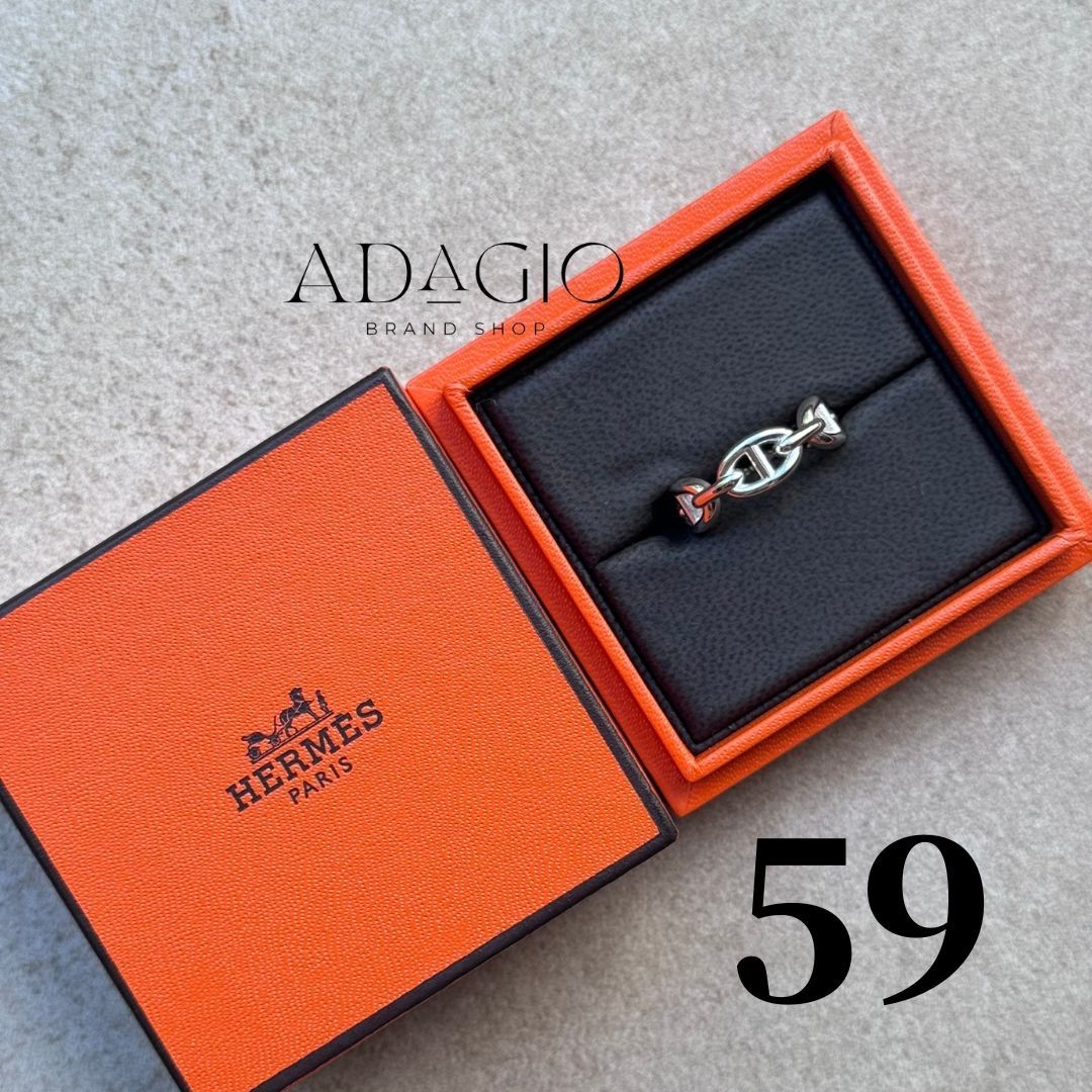 新品・未使用】エルメス リング シェーヌダンクルアンシェネ PM 59サイズ