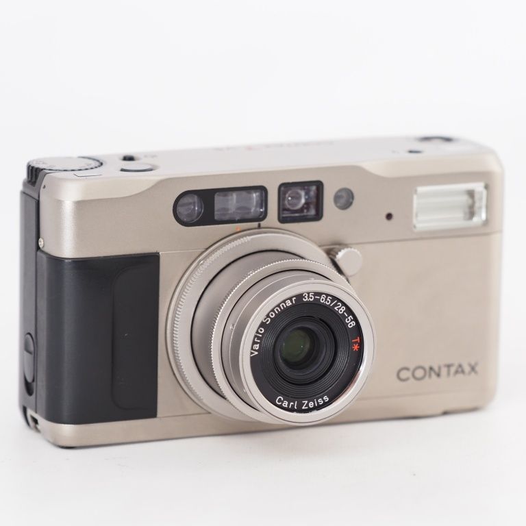 CONTAX TVS チタンシルバー コンタックス AF コンパクトフィルム