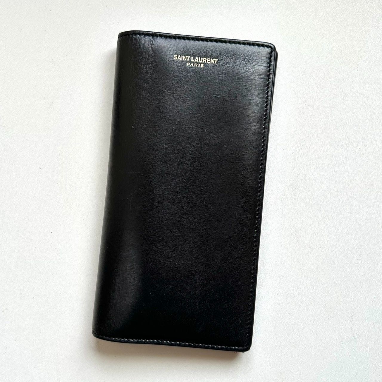 サンローランパリ SAINT LAURENT PARIS 長財布 コンチネンタルウォレット ネロ