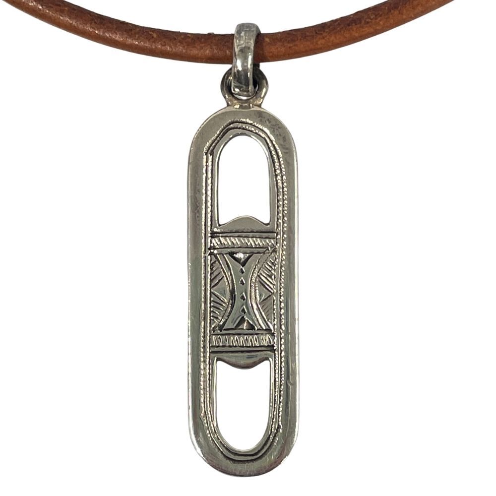 HERMES エルメス トゥアレグ シルバー925 トップ チョーカー