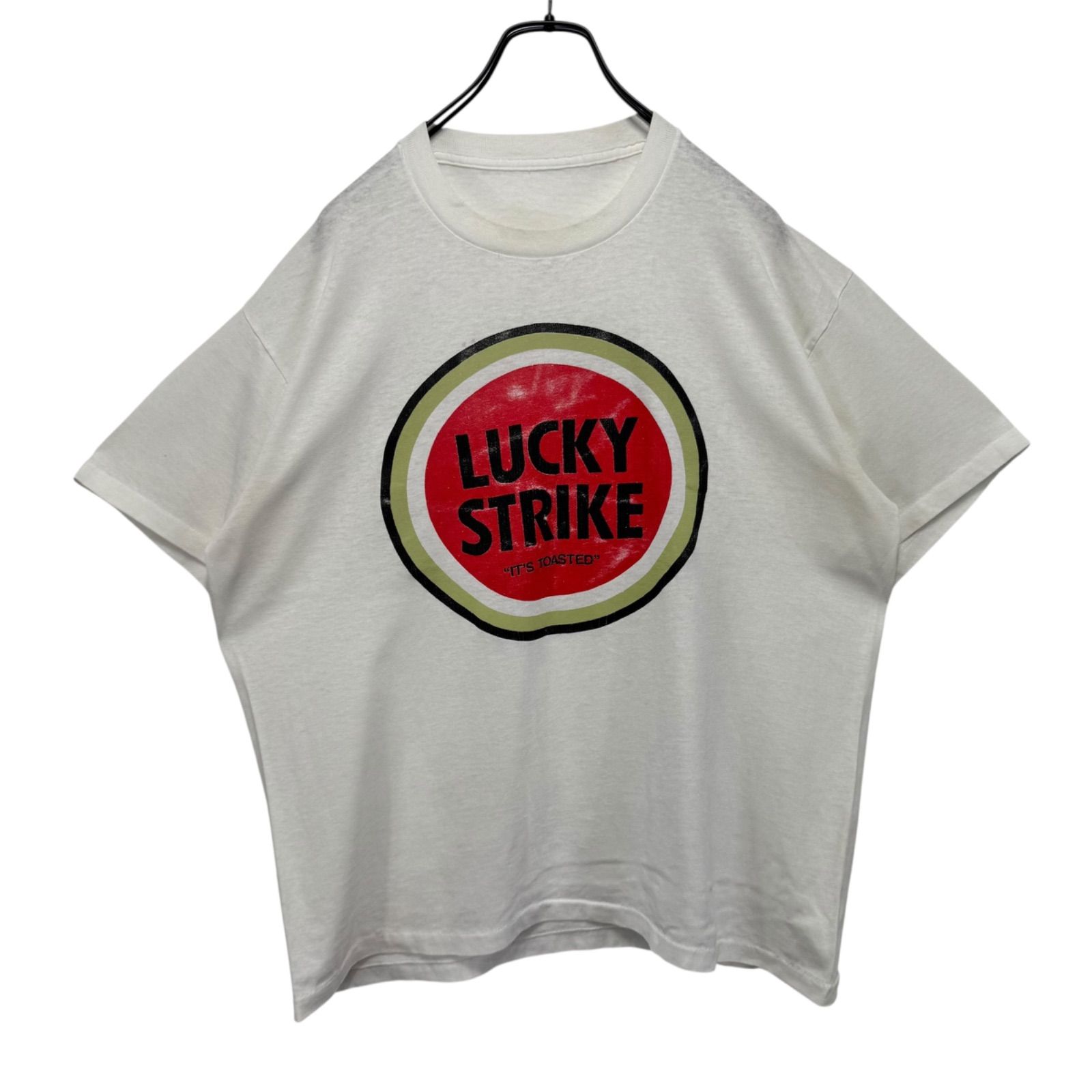 90s lucky strike lady Tシャツ 90s~ ラッキーストライク Tシャツ Lucky Strike T-Shirt | Blue