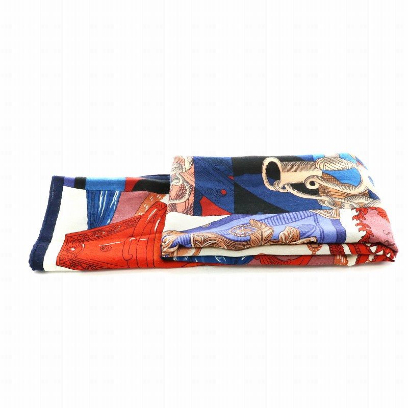 エルメス HERMES カレジェアン Della Cavallerin カレ140 スカーフ