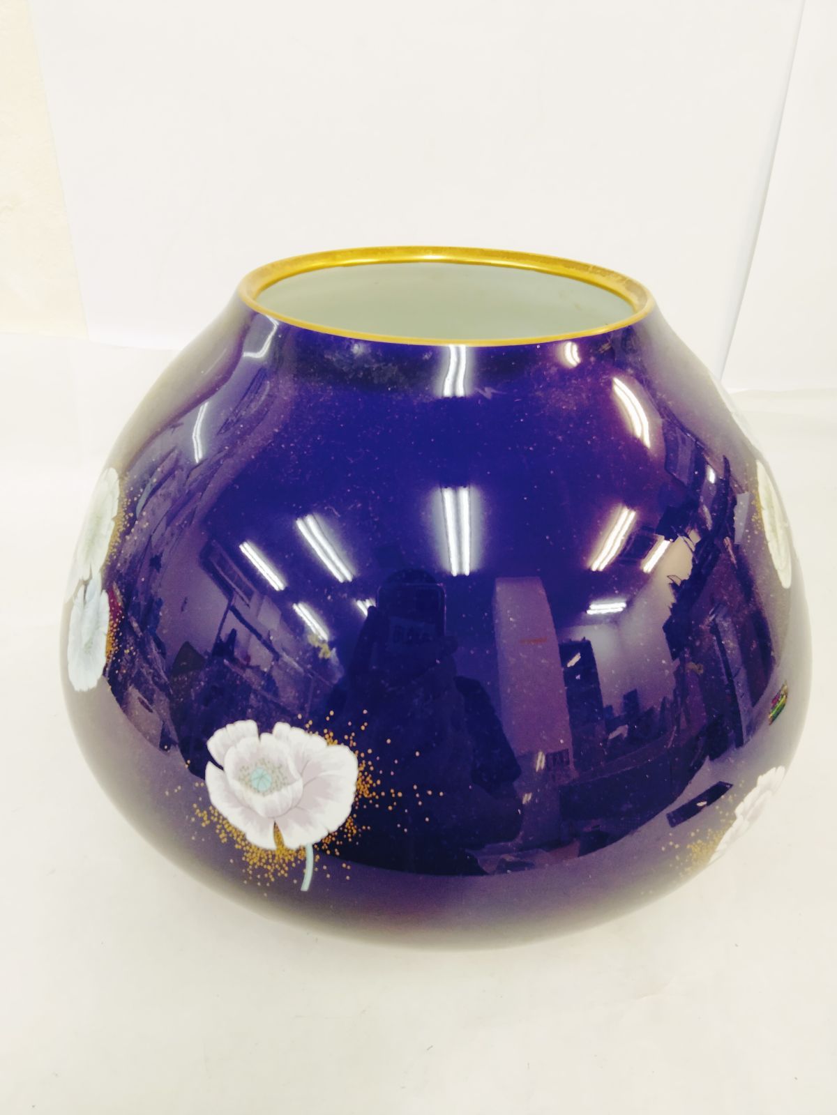 平和屋着物○訪問着 型染め 花尽し 正絹 逸品 AABB0429ph