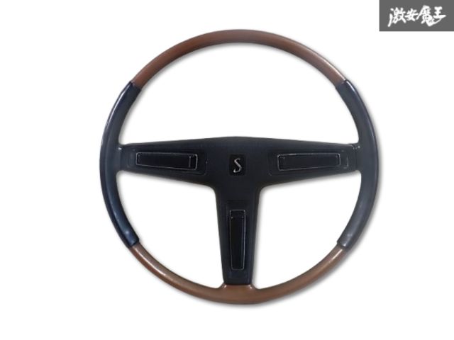 ケンメリ　純正ハンドル　希少 希少☆】NISSAN 日産 純正 GC110 ケンメリ ステアリング