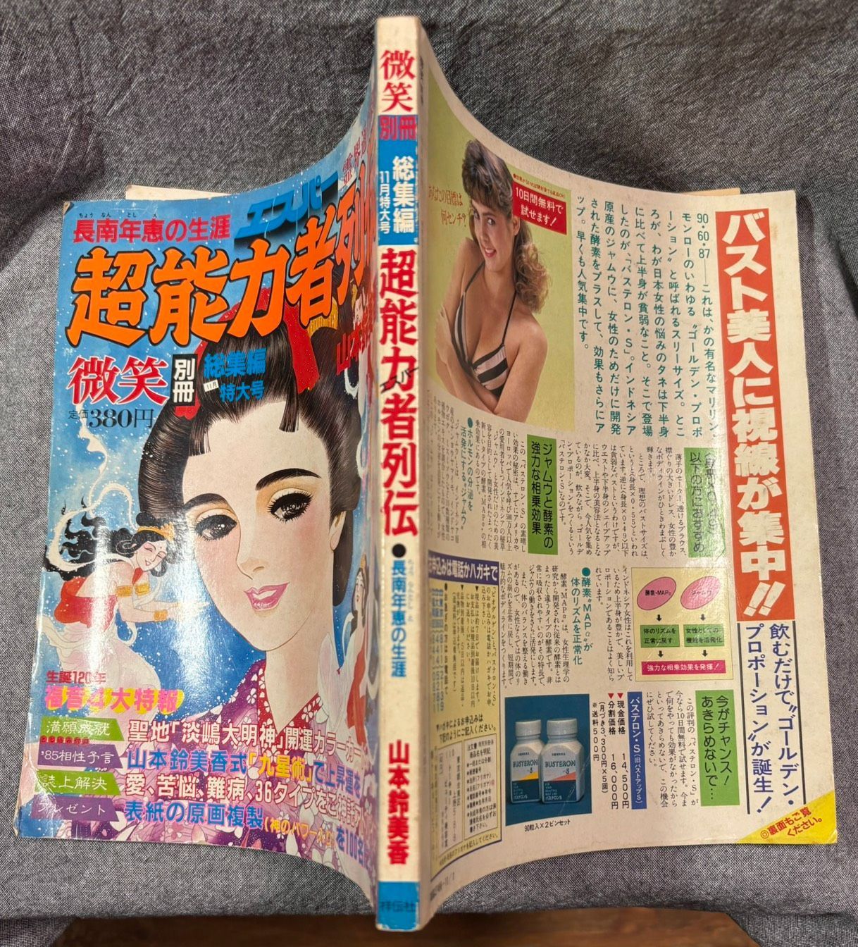 超能力者列伝 長南年恵の生涯 微笑 別冊