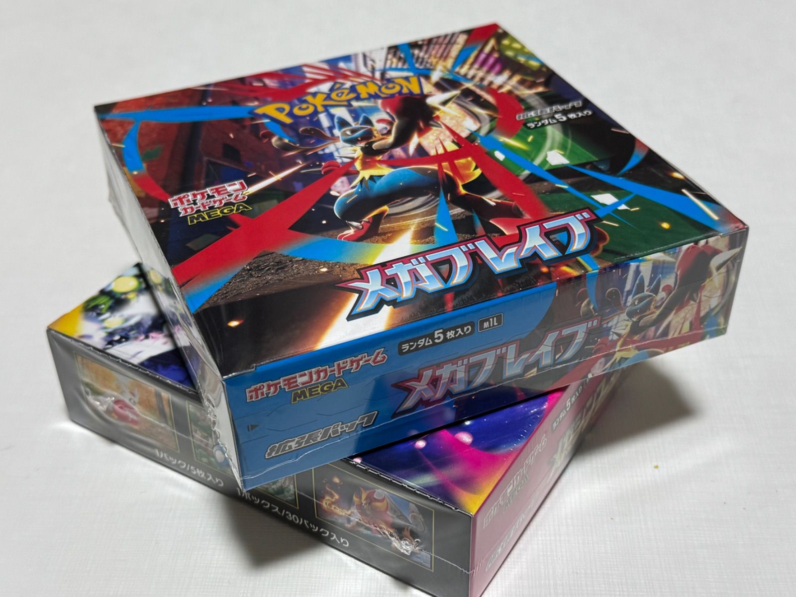 メガブレイブ メガシンフォニア 各1BOXシュリンク未開封品