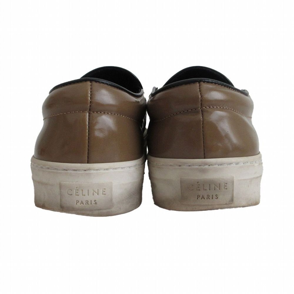 セリーヌ CELINE PARIS スリッポン シューズ レディース 35 22cm相当 箱付き イタリア製 ブラック 3879 CELINE スリッポン 37サイズ CELINE セリーヌ エスパドリーユ