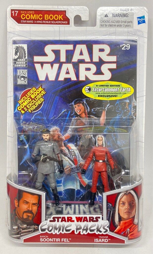 HASBRO COMIC PACKS BARON SOONTIR FEL YSANNE ISARD 3.5インチ