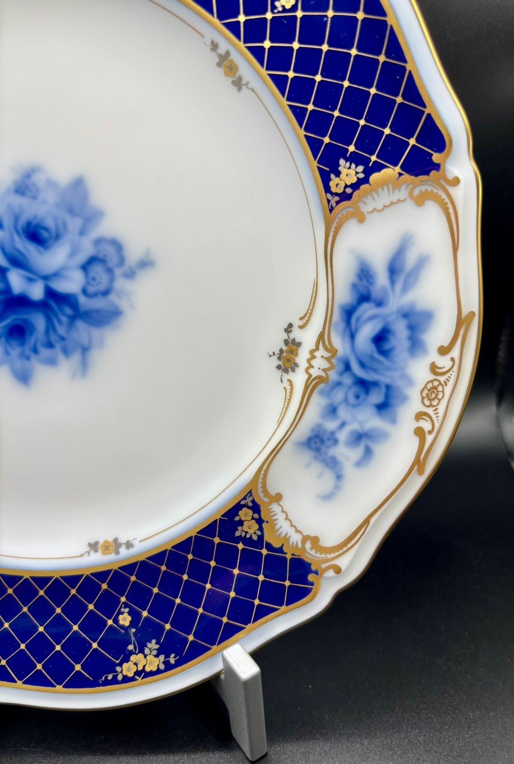  大倉陶園 ブルーインペリアル デザートプレート 皿 食器