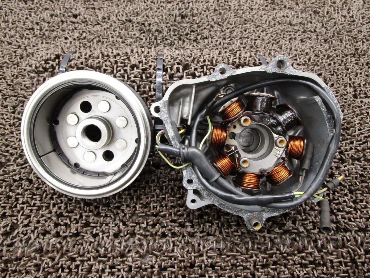 XLR250R ジェネレーターカバー フライホイール ダイナモ △A6436 MD22 ホンダ MD17E キャブ車 XLR250R-4