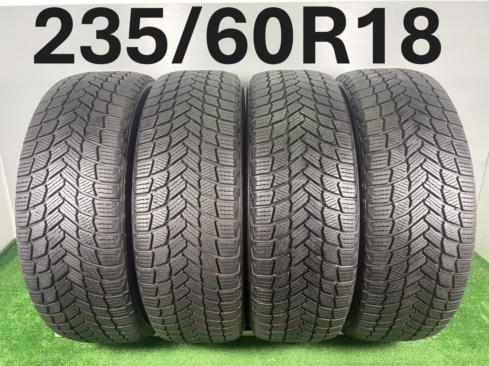 235 60R18 ミシュラン X-ICE SNOW SUV 4本 冬タイヤ スタッドレス TA593