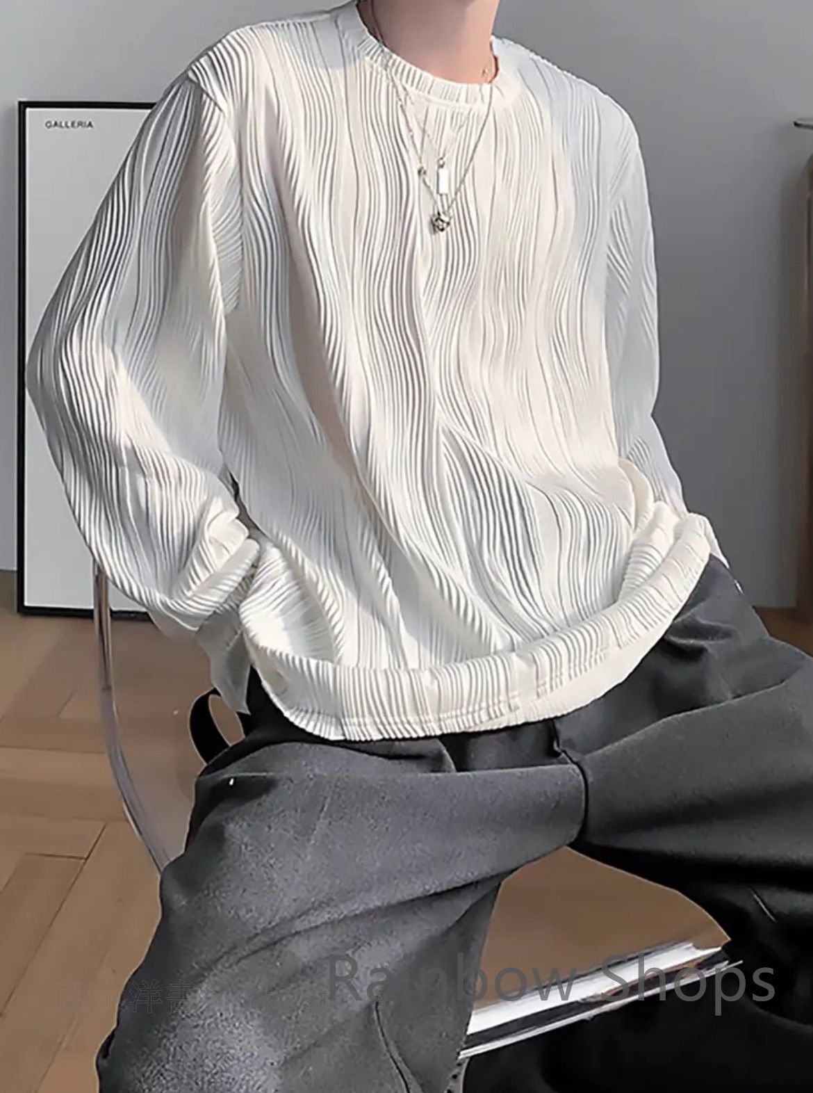 Tシャツ メンズ 無地 長袖 ゆったり ファッション おおきい 厚手 生地 サイズ ビッグT カジュアル 丸襟 柔らかい肌触り 釣り 長め メッシュ ロング 快適