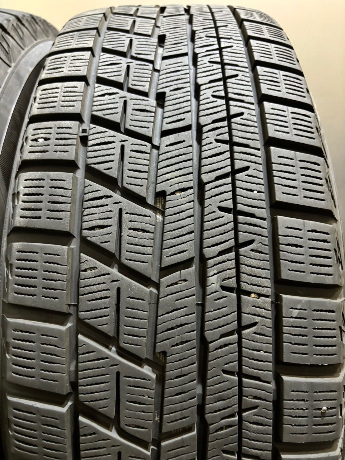 ★215/65R16 YOKOHAMA/ice GUARD iG60 20年製 ESTROSA 16インチ 6.5J +45 114.3 5H スタッドレス 4本 エクストレイル エルグランド (南5-F979)