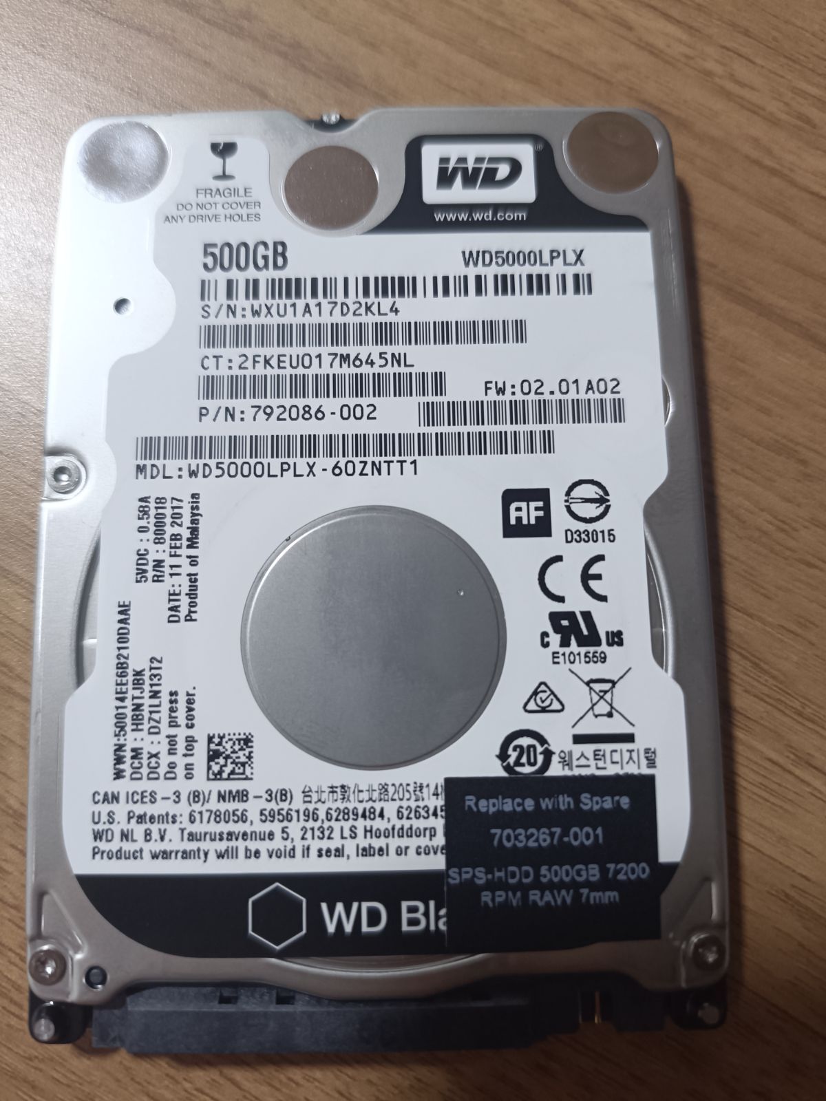 新品即決 WD 500GB HDD 2.5インチ 100点セット asakusa.sub.jp