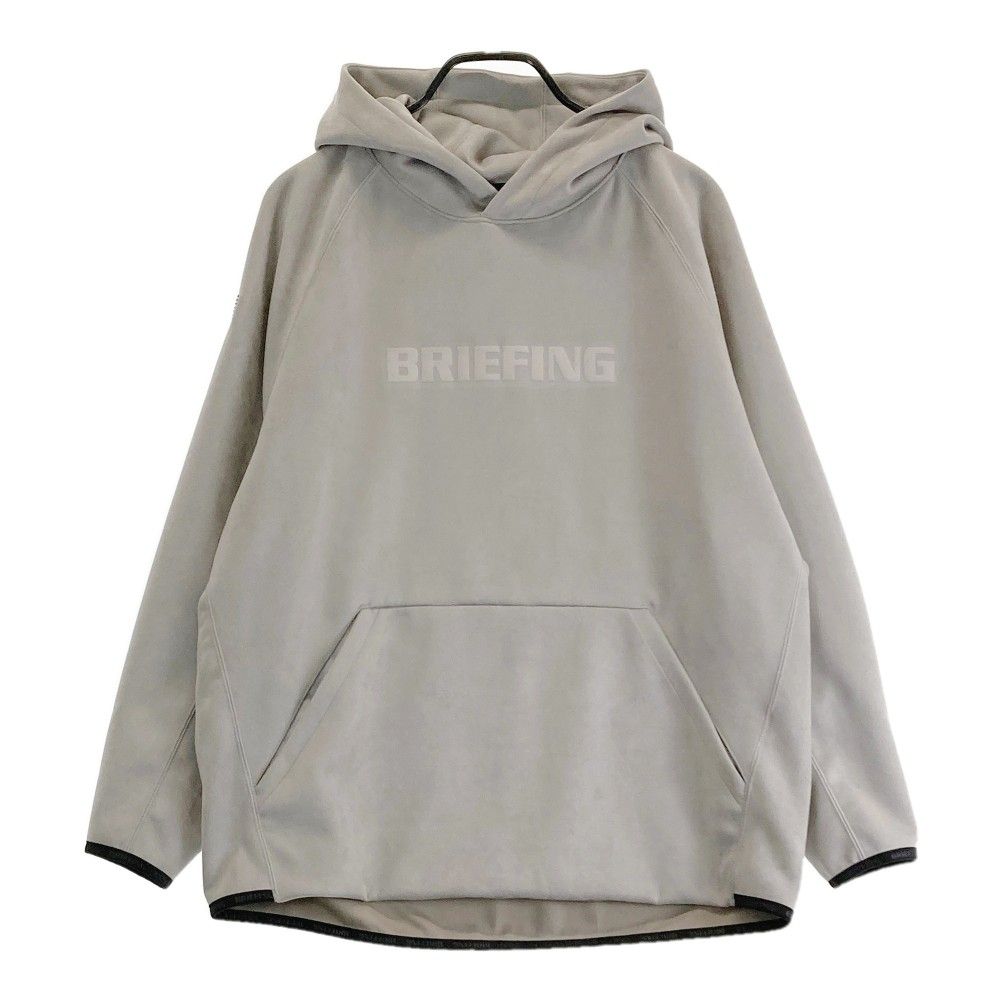 サイズ：L BRIEFING GOLF ブリーフィング 2023年モデル 長袖パーカー  グレー系 [240101250157] ゴルフウェア メンズ ストスト