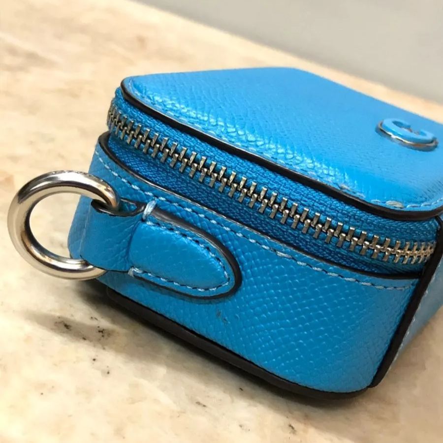 COACH コーチ クロスボディ ポーチ ミニショルダーバッグ ブルー