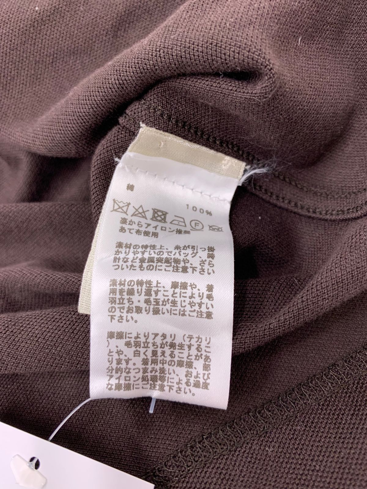 HERMES エルメス メンズポロシャツ サドルステッチ 半袖 白⁄オレンジ 