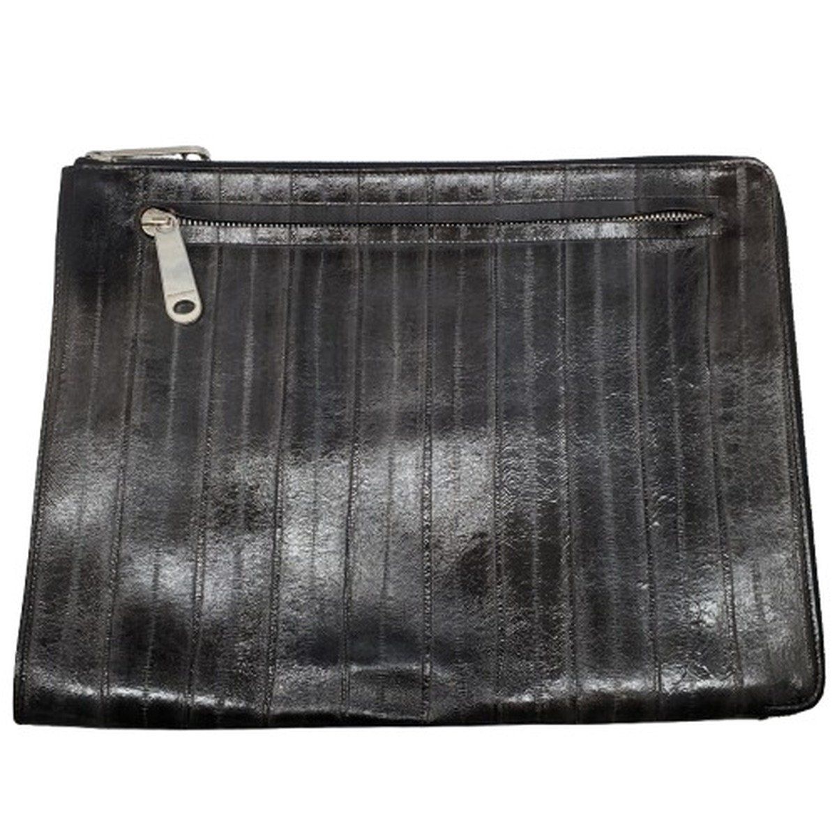 Jil Sander ジルサンダー JIL SANDER レザークラッチバッグ イール  