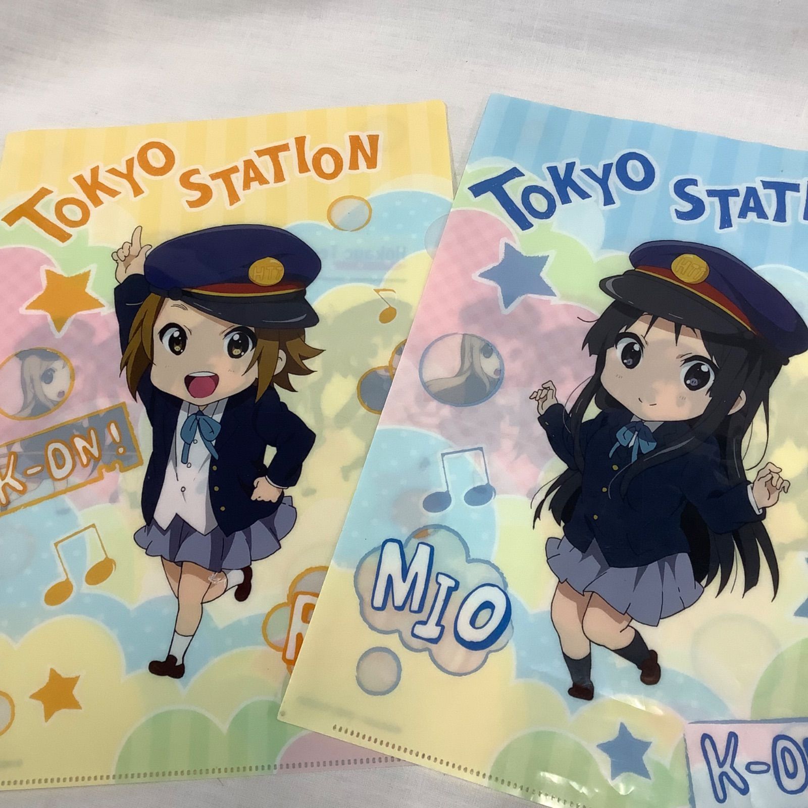 映画けいおん・TOKYO STATION K-ON！クリアファイル 8枚 C361