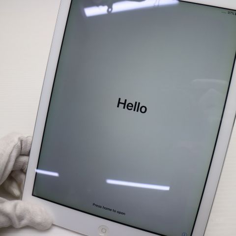 超美品 au iPad Air Cellular 16GB シルバー 即日発送