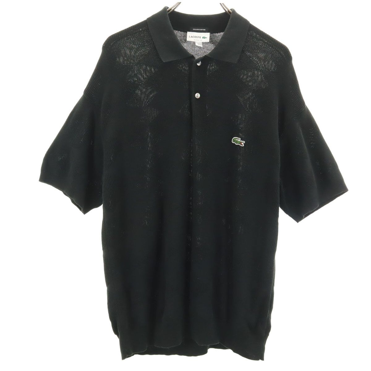 LACOSTE ラコステ CLASSIC FIT 半袖 コットンニット ポロシャツ 3 