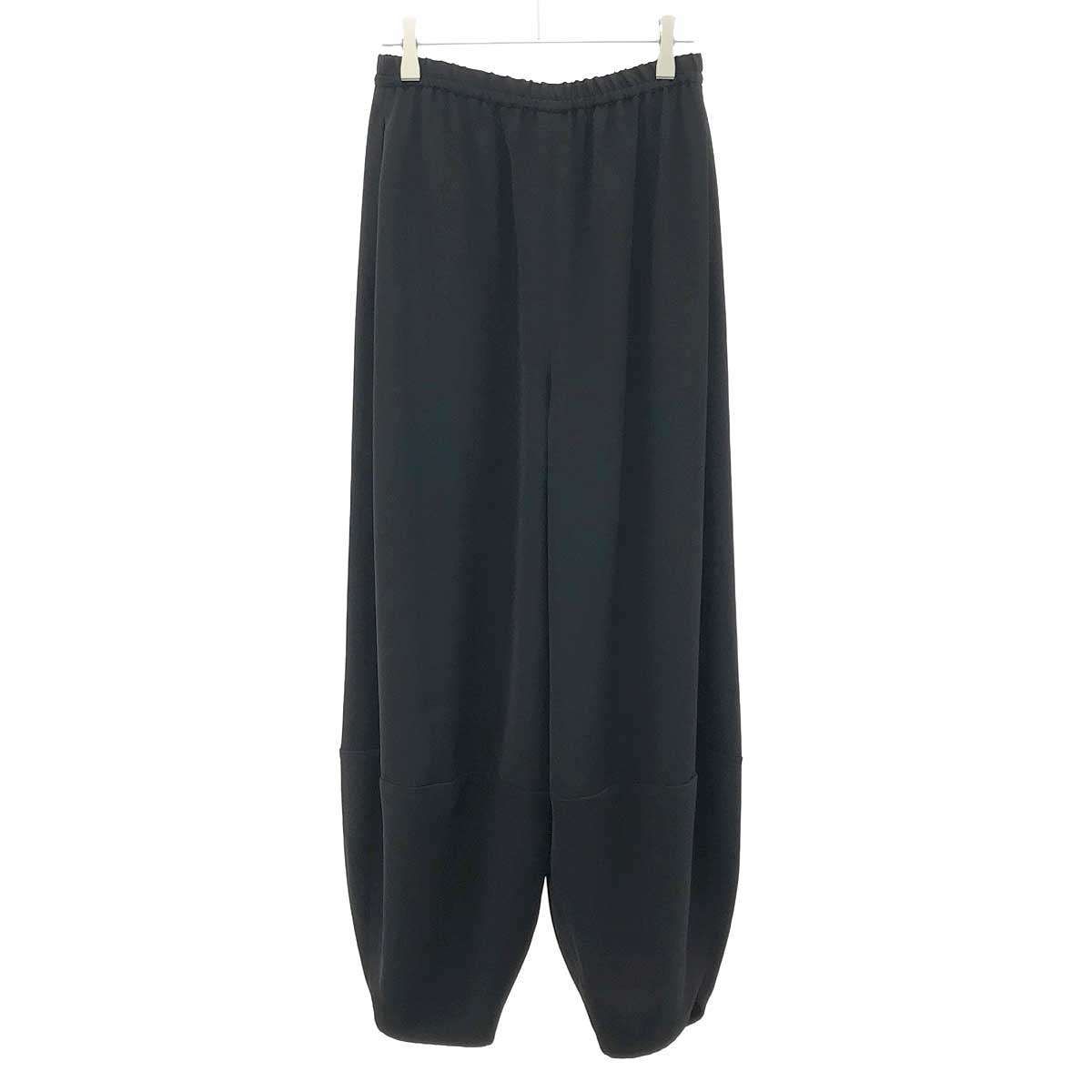 エンフォルドENFOLD　エラステックハーレムパンツ　黒　38　大きいサイズ エンフォルドENFOLD エラステックハーレムパンツ 黒 38 大きい