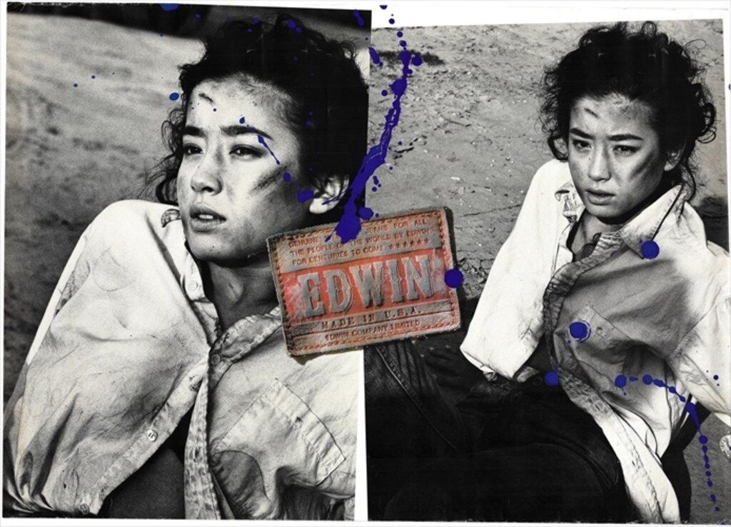 EDWIN B1ポスター 宮沢りえ EDWIN