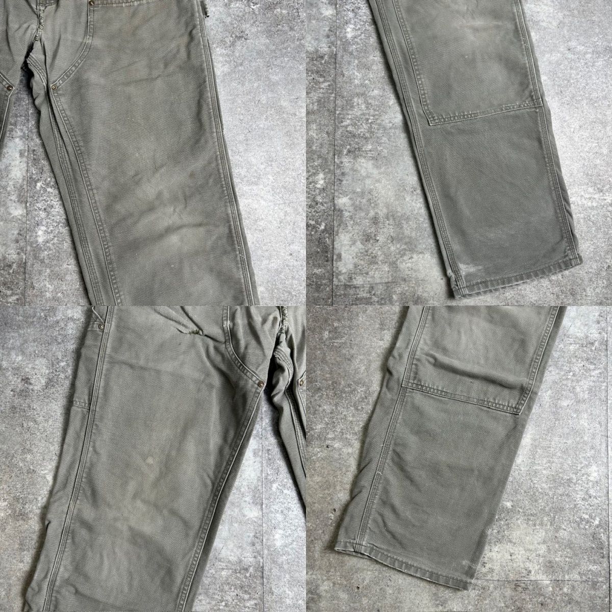 carhartt カーハート ダック地 コットン ダブルニー ワークパンツ 